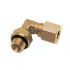 Legris Brass Pipe Fitting, Straight Push Fit, Male BSPP 1/4in 10mm