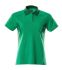 Mascot Workwear 18393-961 Green 40% Polyester, 60% Cotton Polo Shirt, UK- L
