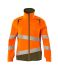 Mascot Workwear 19008-511 Orange Unisex Hi Vis Jacket, 4XL