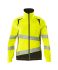 Chaqueta alta visibilidad Unisex Mascot Workwear de color Amarillo/negro, talla M