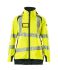 Mascot Workwear 19011-449 Yellow/Navy Unisex Hi Vis Jacket, 3XL