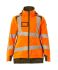 Mascot Workwear 19045-449 Orange Unisex Hi Vis Jacket, XXL