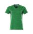 Mascot Workwear Green 45% Polyester, 55% Coolmax Pro Short Sleeve T-Shirt, UK- 5XL