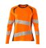 Mascot Workwear 19091-771 Orange Unisex Hi Vis T-Shirt, 3XL