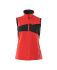 Gilet Rosso/Nero Mascot Workwear 18375-511, S per , Unisex, Leggero, Idrorepellente