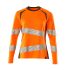 Mascot Workwear 19091-771 Orange Unisex Hi Vis T-Shirt, L