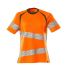 Mascot Workwear 19092-771 Orange Unisex Hi Vis T-Shirt, 4XL
