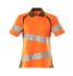 Mascot Workwear 19093-771 Orange Women Hi Vis Polo Shirt, 3XL