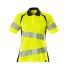 Mascot Workwear 19093-771 Yellow/Black Women Hi Vis Polo Shirt, XXL