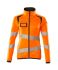Mascot Workwear Unisex Warn-Fleece-Jacke Orange, Größe 3XL