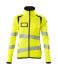 Mascot Workwear Yellow/Black Unisex Hi Vis Fleece, XXXL