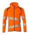 Mascot Workwear Unisex Warnschutz Kapuzenpullover Orange, Größe XXL