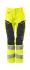 Mascot Workwear 19578-236 Yellow/Navy Lightweight Hi Vis Trousers, 90cm Waist Size