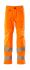 Mascot Workwear 19590-449 Orange Hi Vis Trousers, 118cm Waist Size