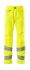 Mascot Workwear 19590-449 Yellow Hi Vis Trousers, 118cm Waist Size