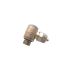 Legris Brass Pipe Fitting, Straight Push Fit Spigot Fitting, Male BSPP 1/8in BSPP 1/8in