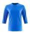 Mascot Workwear Blue 40% Polyester, 60% Cotton Long Sleeve T-Shirt, UK- S