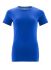 T-shirt manches courtes Bleu roi, 40 % de polyester recyclé, 60 % de coton biologique