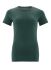 Mascot Workwear Green 40% Recycled Polyester, 60% Organic Cotton Short Sleeve T-Shirt, UK- L