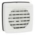 Clipsal Electrical 7007AN Airflow Square Window Mounted Extractor Fan, 360m³/h, 50dB, IPx4 Rated, Duct Size 213mm