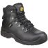 Amblers 26171-43655 Black Steel Toe Capped Unisex Safety Boots, UK 3, EU 35