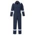 Portwest Navy Reusable Coverall, XL