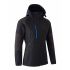 Chaqueta impermeable, Mujer, M, Negro, Impermeable 5ANT010