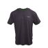 T-shirt manches courtes CHARBON/gris taille XL, 35 % coton, 65 % polyester