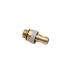 Legris Brass Pipe Fitting, Straight Compression, Male BSPP 1/8in