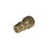 Legris Brass Pipe Fitting, Straight Compression Stud Fitting, Male BSPT 1/4in 10mm