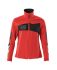 Női Kabát, méret: XXL, Piros/fekete, Könnyű, Víztaszító, Szélálló 18008-511