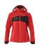 Mascot Workwear 18011-249 Red/Black, Breathable, Lightweight, Water Resistant, Windproof Jacket, L