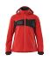 Mascot Workwear 18045-249 Red/Black, Breathable, Lightweight, Water Resistant, Windproof Jacket, XXL