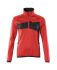 Mascot Workwear 18053-316 Red/Black 6% Elastane, 94% Polyester Women's Work Fleece XXL