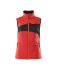 Mascot Workwear 18075-318 Red/Black Water Repellent Women's Gilet, XS