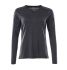 Mascot Workwear Dark Navy 45% Polyester, 55% Coolmax Pro Long Sleeve T-Shirt, UK- L