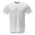 T-shirt 20% Cotone, 80% poliestere bianco L Corto