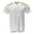 T-shirt 20% Cotone, 80% poliestere Colore bianco 5XL Corto