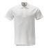 Mascot Workwear 20083-933 White 20% Cotton, 80% Polyester Polo Shirt, UK- L