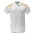 Mascot Workwear 20083-933 White 20% Cotton, 80% Polyester Polo Shirt, UK- 4XL
