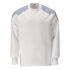 Mascot Workwear 20084-932 White 15% Cotton, 85% Polyester Men, Women's Work Sweatshirt XXXXL