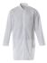 Blouse jetable blanche Mascot Workwear, Homme, taille M, 50 % de coton, 50 % de polyester