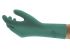 Ansell ALPHATEC 37-300 Green Nitrile Oil Resistant Work Gloves, Size 10, XL, Nitrile Coating