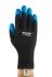 Ansell EDGE 48-305 Black Cotton General Handling, Packaging, Refuse Collection, Shipping and Receiving Work Gloves,