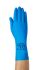 Ansell ALPHATEC 79-700 Blue Nitrile Chemical Resistant Work Gloves, Size 10, Nitrile Coating