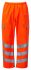 Praybourne PR503 Orange Breathable, Hi-Vis, Waterproof Hi Vis Trousers, 42 → 44in Waist Size