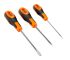 Bahco Slotted Insulated Screwdriver, 3-Piece