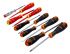 Bahco Slotted Insulated Screwdriver, 10-Piece