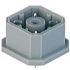 Hirschmann, G Series IP65 Grey PCB Mount 3+PE Power Connector Plug, Rated At 10A, 250 V ac/dc