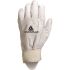 Delta Plus 51FEDF White Leather Abrasion Resistant, Cut Resistant, Tear Resistant Work Gloves, Size 8, Medium